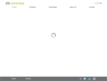 Tablet Screenshot of apateq.com